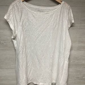 | Eileen Fisher | shimmer top. Size XL.